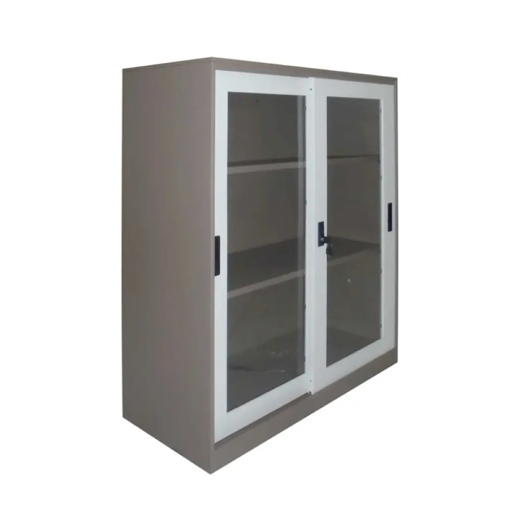 Tiger Almari 2 Pintu Sliding Plat FCE11 Half Height