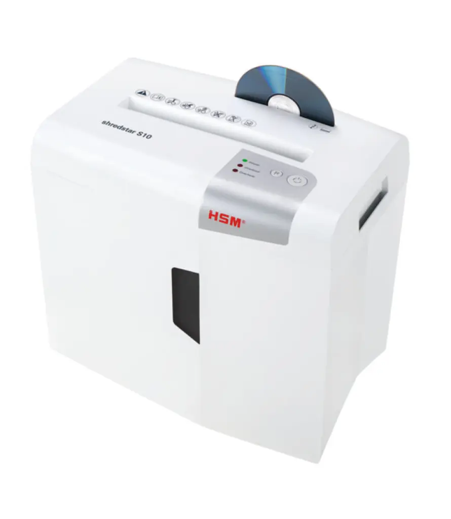 HSM PENGHANCUR KERTAS STRIP 60mm BODY PUTIH S10