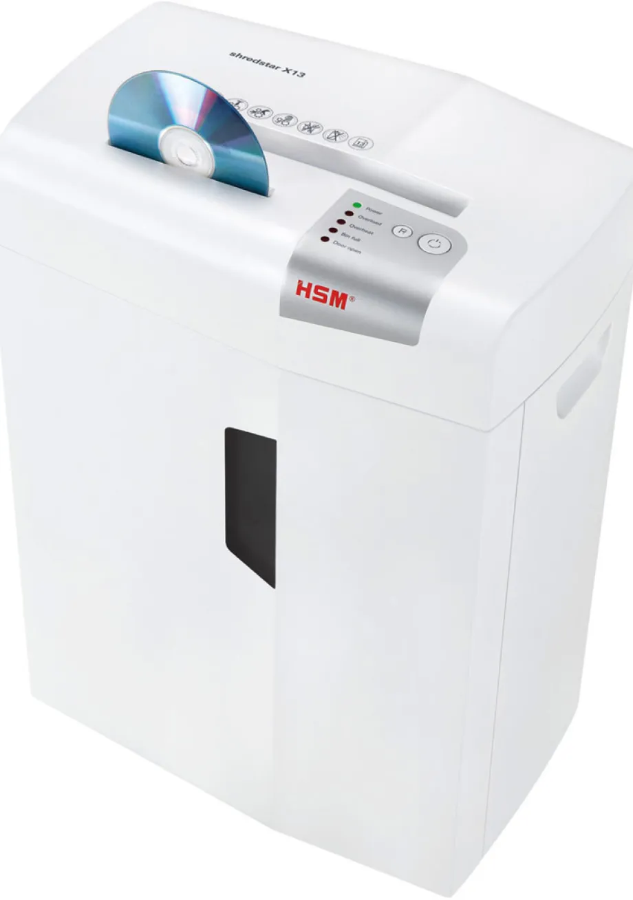 Mesin Penghancur Kertas HSM PENGHANCUR KERTAS CROSS 4x37mm X13 Body Putih 1 ~item/2022/3/12/hsm_shredstar_x13