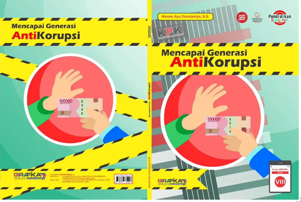 BUKU PENUNJANG PENGUATAN PENDIDIKAN KARAKTER MENCAPAI GENERASI ANTI KORUPSI KELAS 8 SMPMTS
