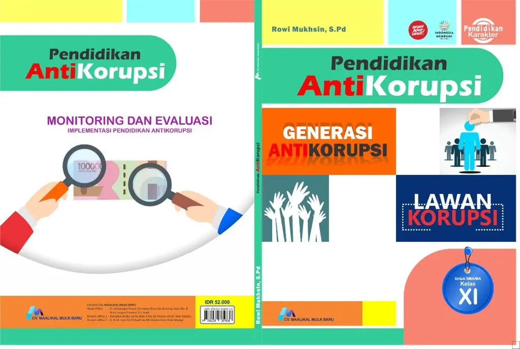 BUKU PENUNJANG PENGUATAN PENDIDIKAN KARAKTER MENCAPAI GENERASI ANTI KORUPSI KELAS 11 SMAMAN