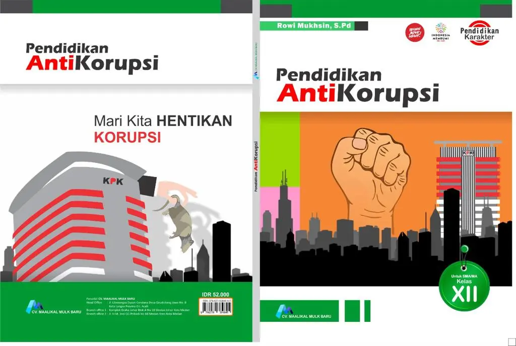 BUKU PENUNJANG PENGUATAN PENDIDIKAN KARAKTER MENCAPAI GENERASI ANTI KORUPSI KELAS 12 SMAMAN