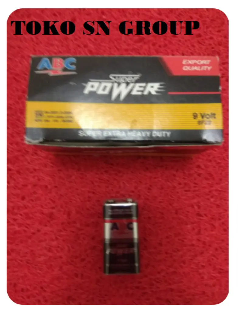 Batrey Kotak 9 Volt ABC 