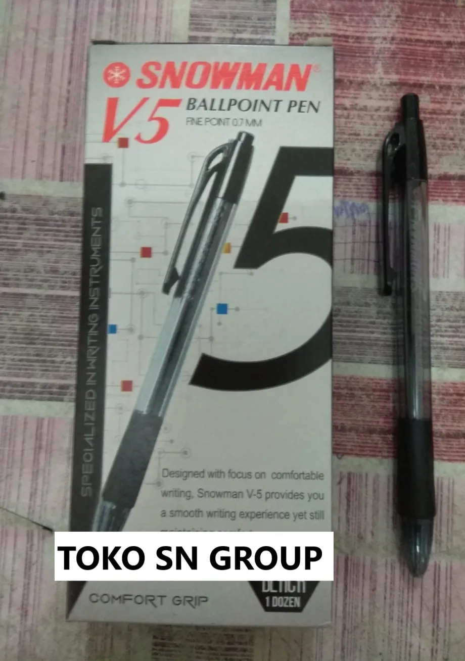 Pulpen BOLPEN SNOWMAN V5 @ 1 ~item/2022/3/17/bolpen_snowman_v5_3_599