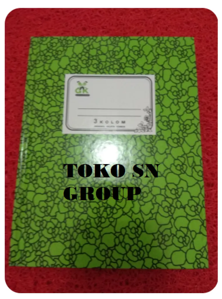 Buku Kas Folio 3 Kolom 