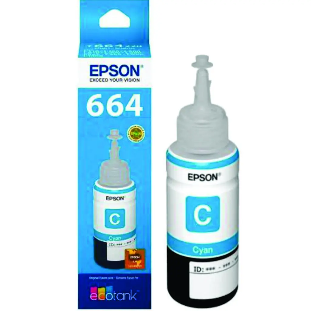 EPSON TINTA 664 CYAN ORIGINAL