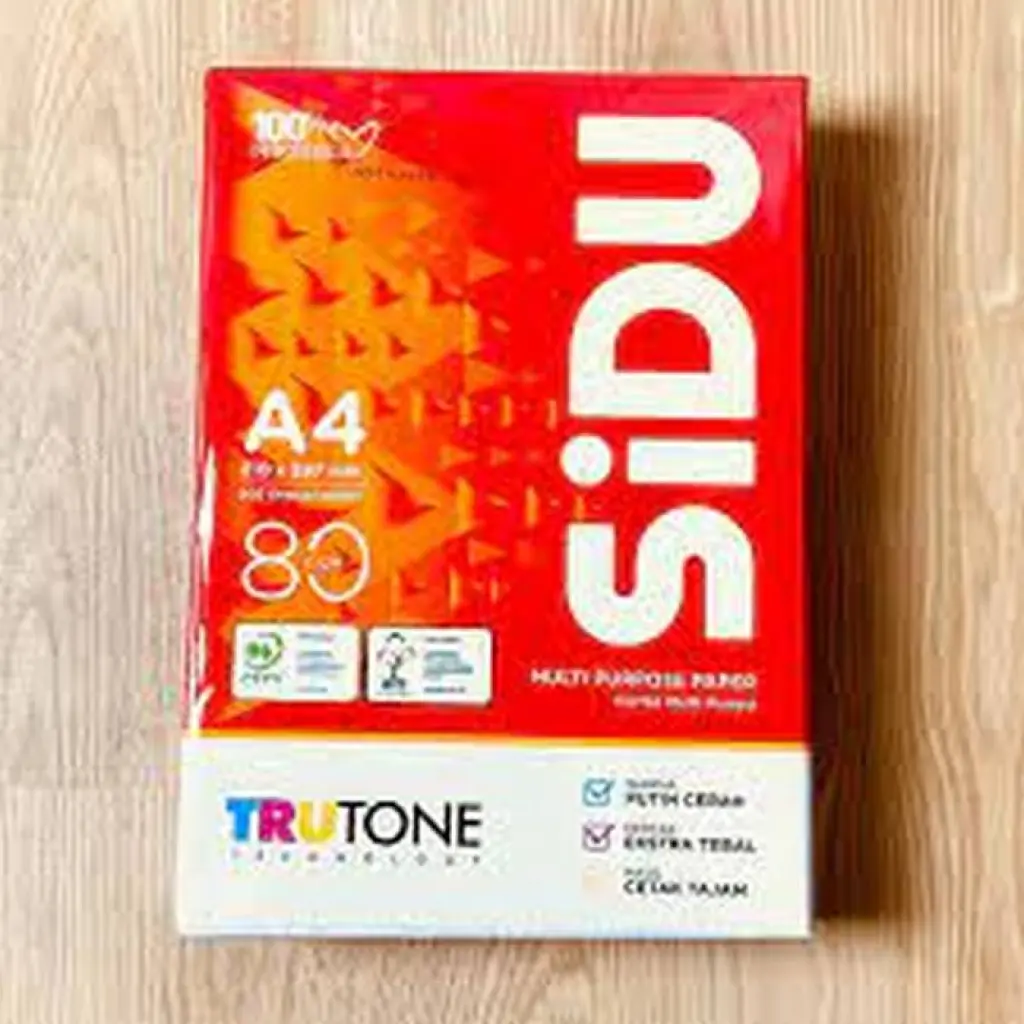 KERTAS HVS SIDU A4 80GR