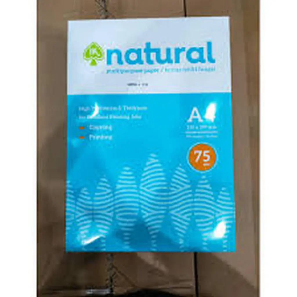 KERTAS HVS NATURAL A4  75 GR