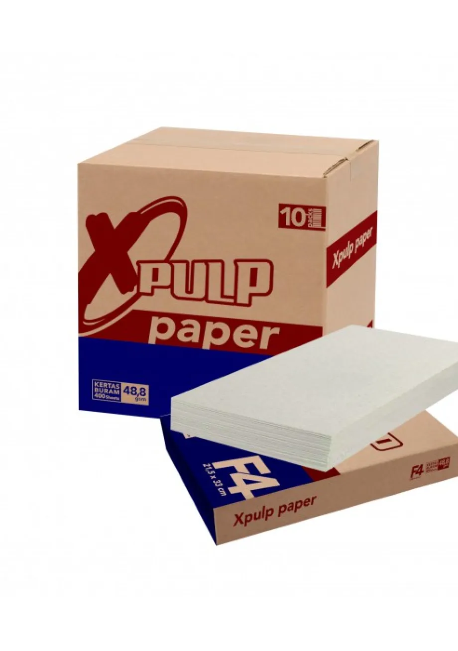 Kertas HVS KERTAS BURAM PULP 500 LBR 1 ~item/2022/3/26/kertas_hvs_pulp_buram_500_lbr