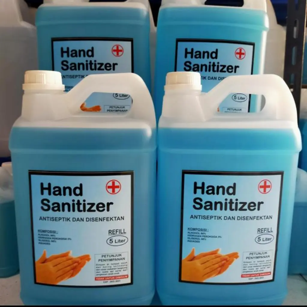 HAND SANITIZER LIQUID 5 LTR