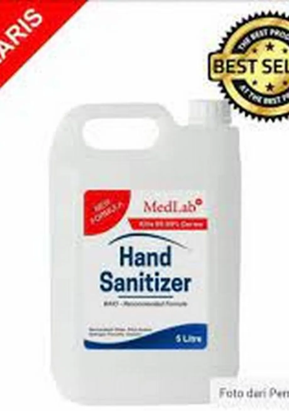 Disposable Consumable Lainnya HAND SANITIZER MEDLAB 5 LTR 1 ~item/2022/3/29/hand_sanitizer_medlab_5_ltr