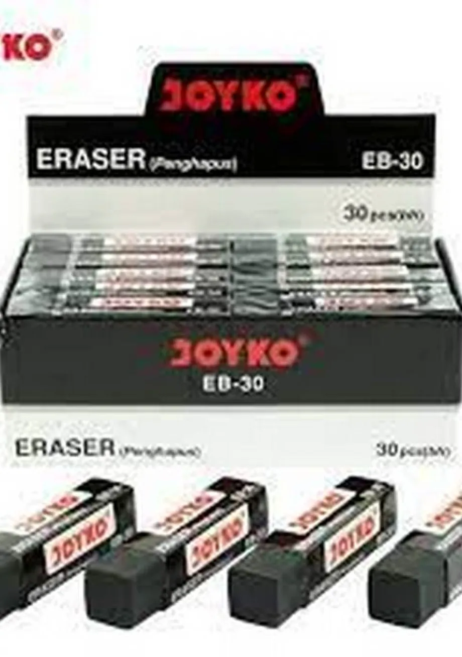 Penghapus Pensil PENGHAPUS / ERASER PENSIL JOYKO EB 30 BLACK 1 ~item/2022/4/11/joyko_eraser_eb_30_black