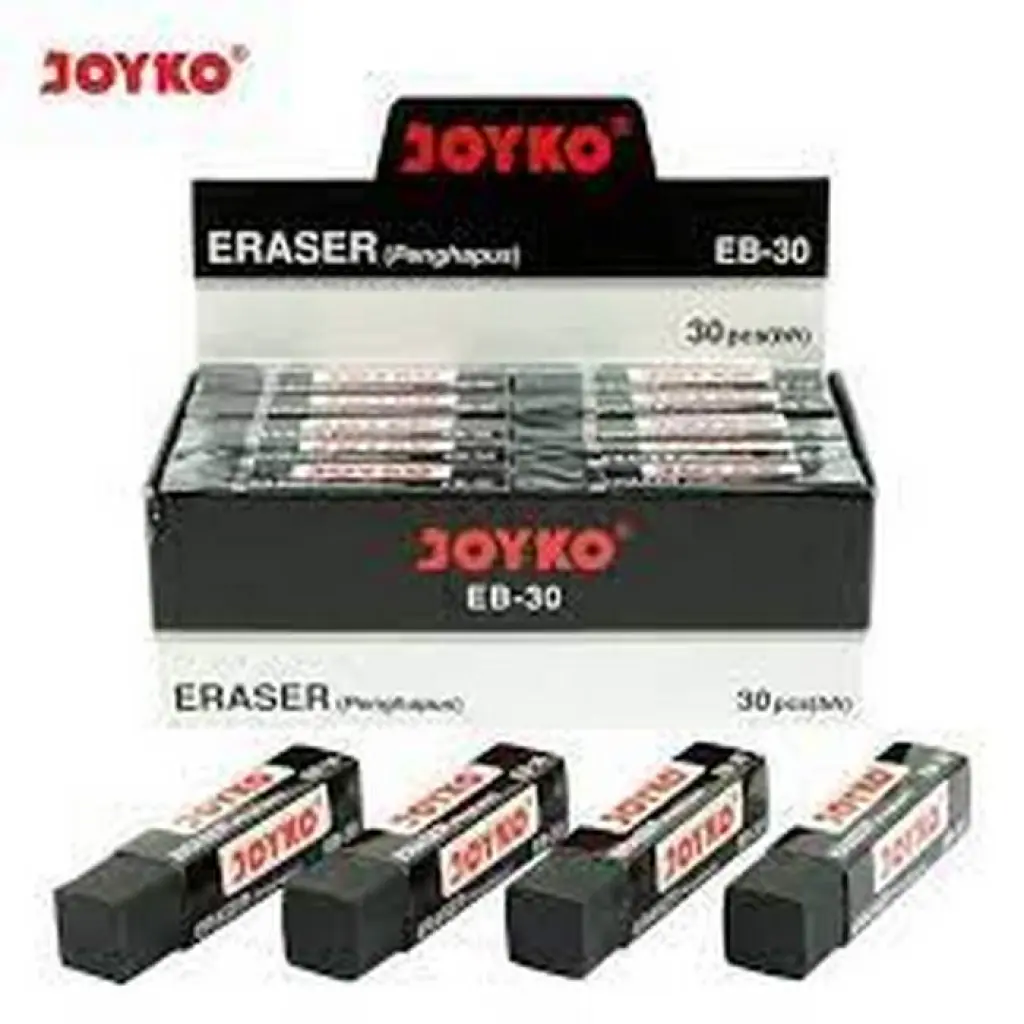 PENGHAPUS  ERASER PENSIL JOYKO EB 30 BLACK