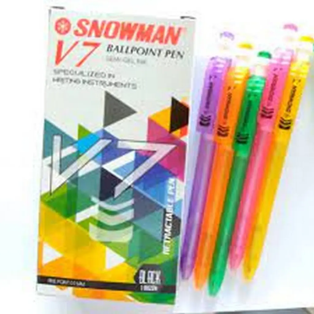BOLPOIN  PULPEN SNOWMAN V7