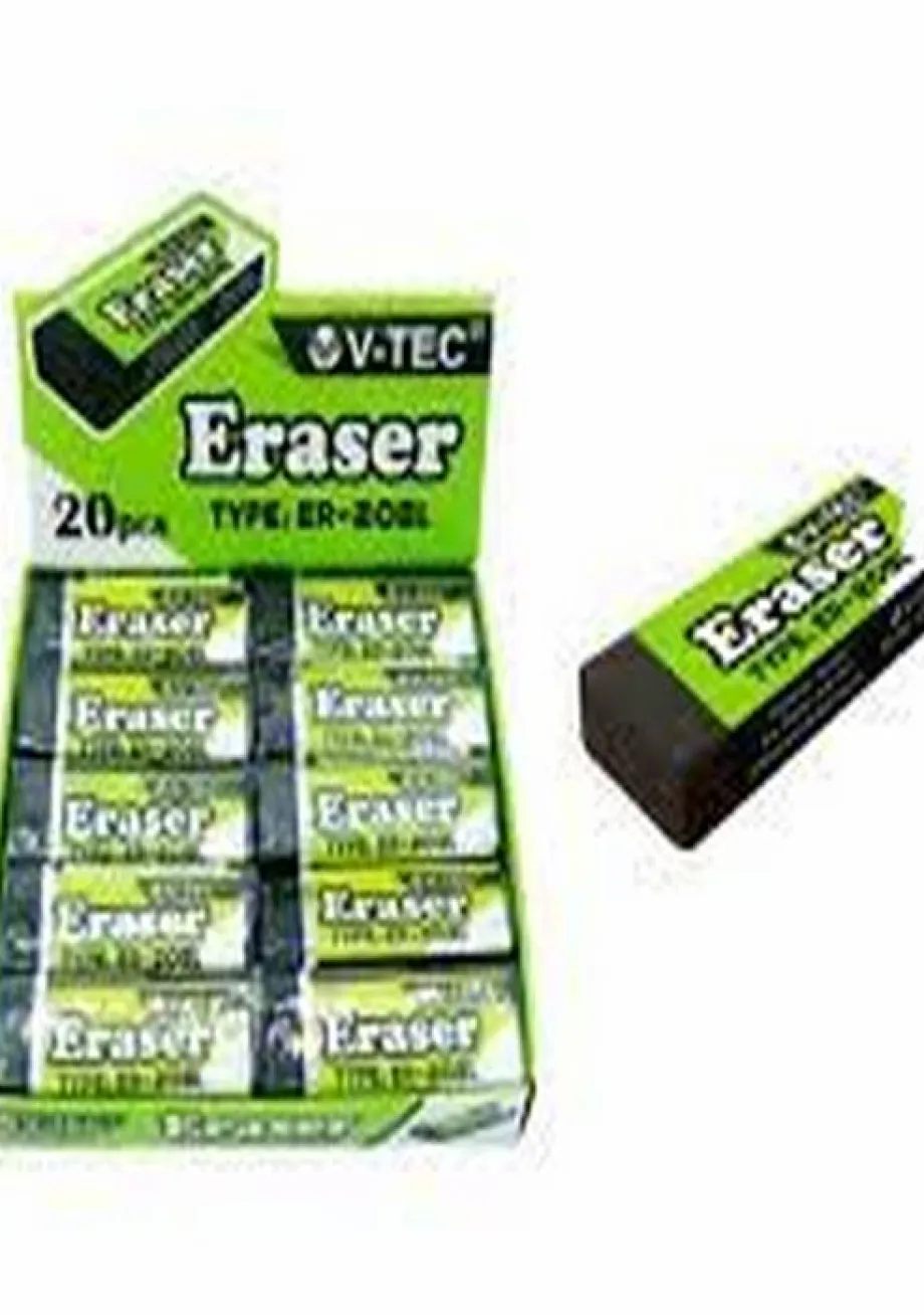 Penghapus Pensil PENGHAPUS / ERASER VTEC ER 20 BLACK 1 ~item/2022/4/11/vtec_eraser_er_20_bl_black