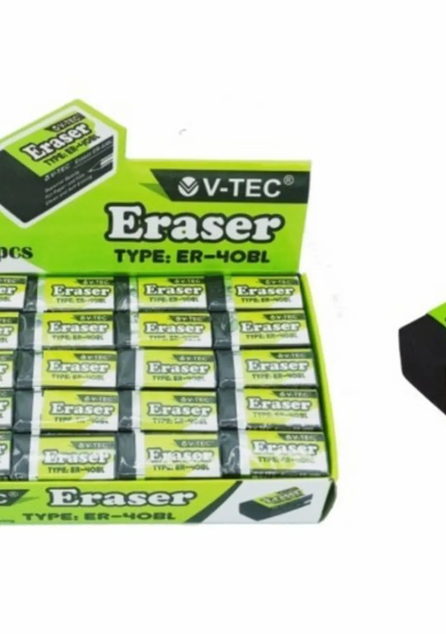 Penghapus Pensil PENGHAPUS / ERASER VTEC ER 40 BLACK 1 ~item/2022/4/11/vtec_eraser_er_40_bl_black