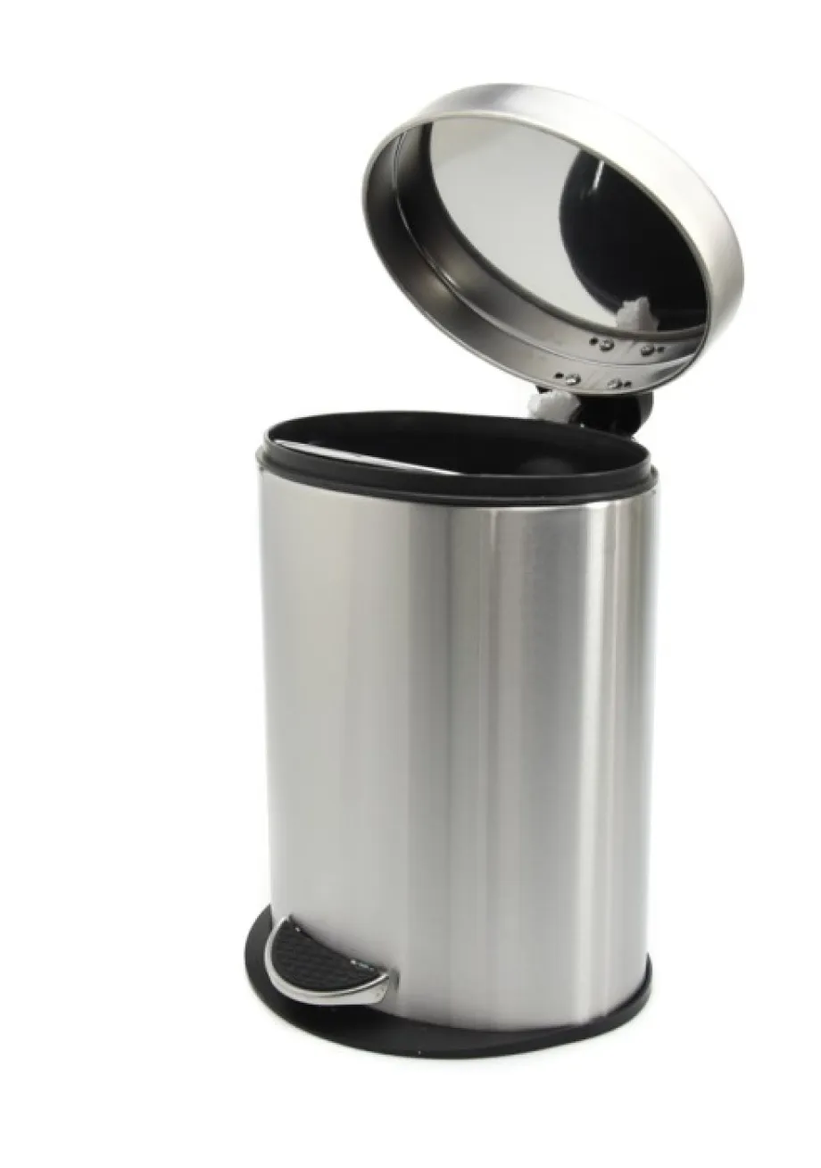 Tempat Sampah Krisbow Tempat Sampah Pedal Oval Matt 5 Ltr 2 ~item/2022/4/16/2
