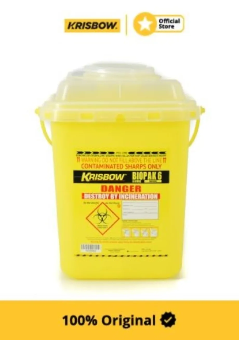 Tempat Sampah Krisbow 6 Ltr Biopak Tempat Sampah Medis 1 ~item/2022/4/16/6