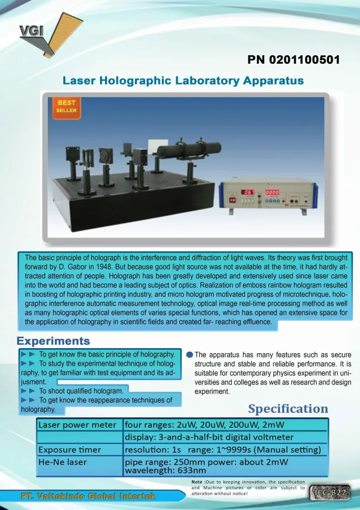 Laser Holographic