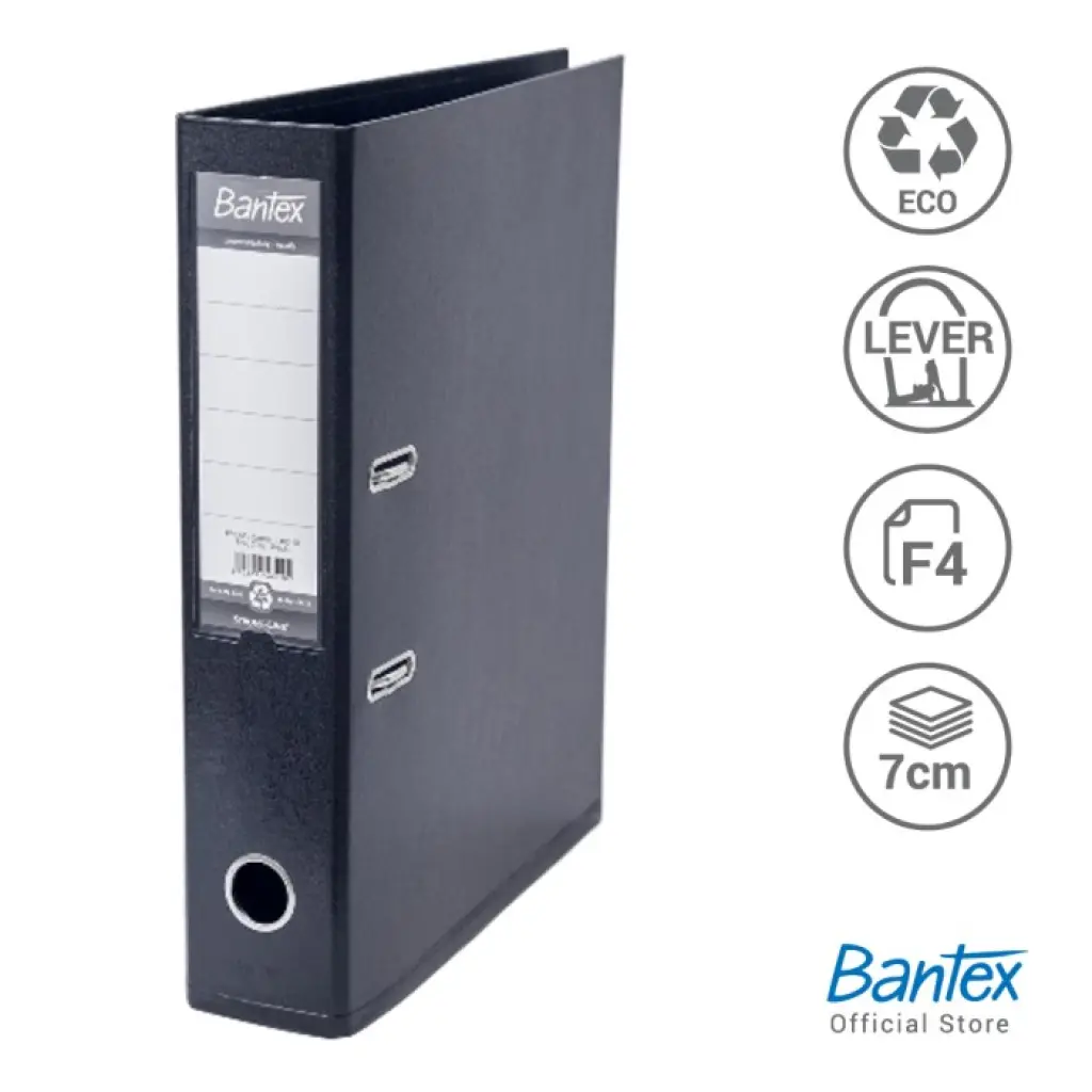 ORDNER BANTEX 1465 10 HITAM FOLIO