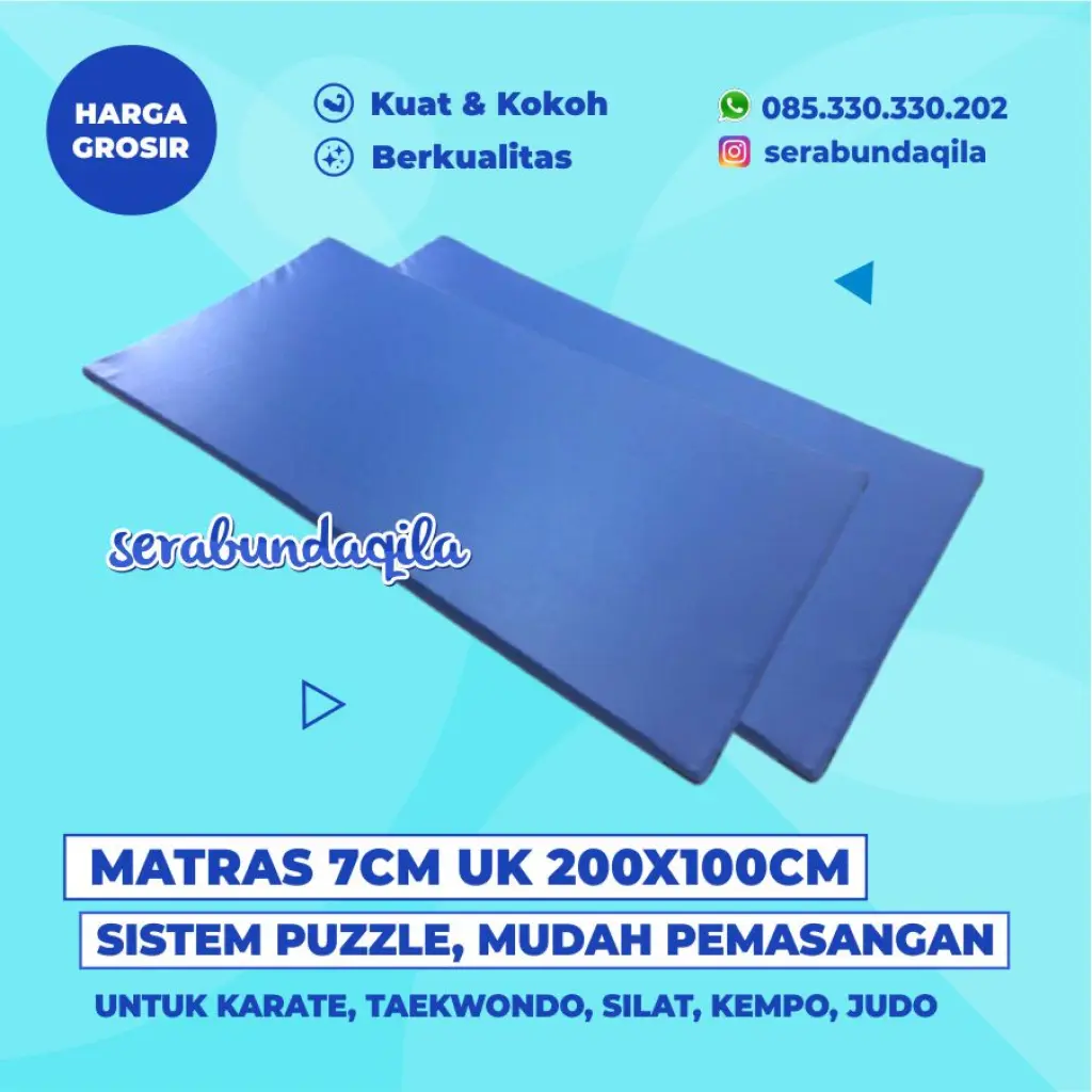 matras tatami judo  gulat  aikido  yongmoodo tebal 7cm