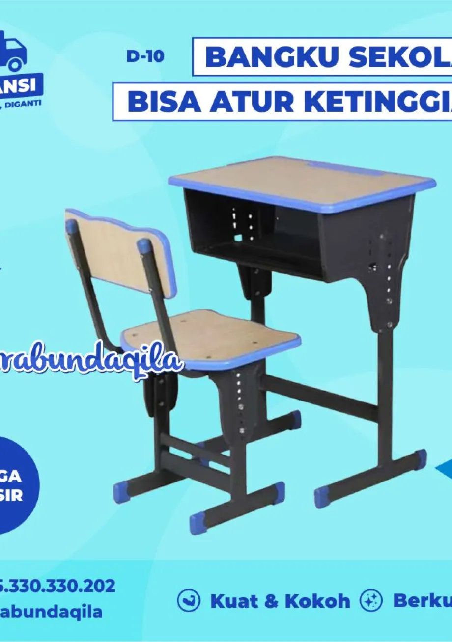 Alat Peraga Sekolah Lainnya D10 Meja Kursi Sekolah Rangka Besi Untuk SD/SMP / SMA 1 ~item/2022/4/8/meja_kursi_sekolah_d_10_kontak