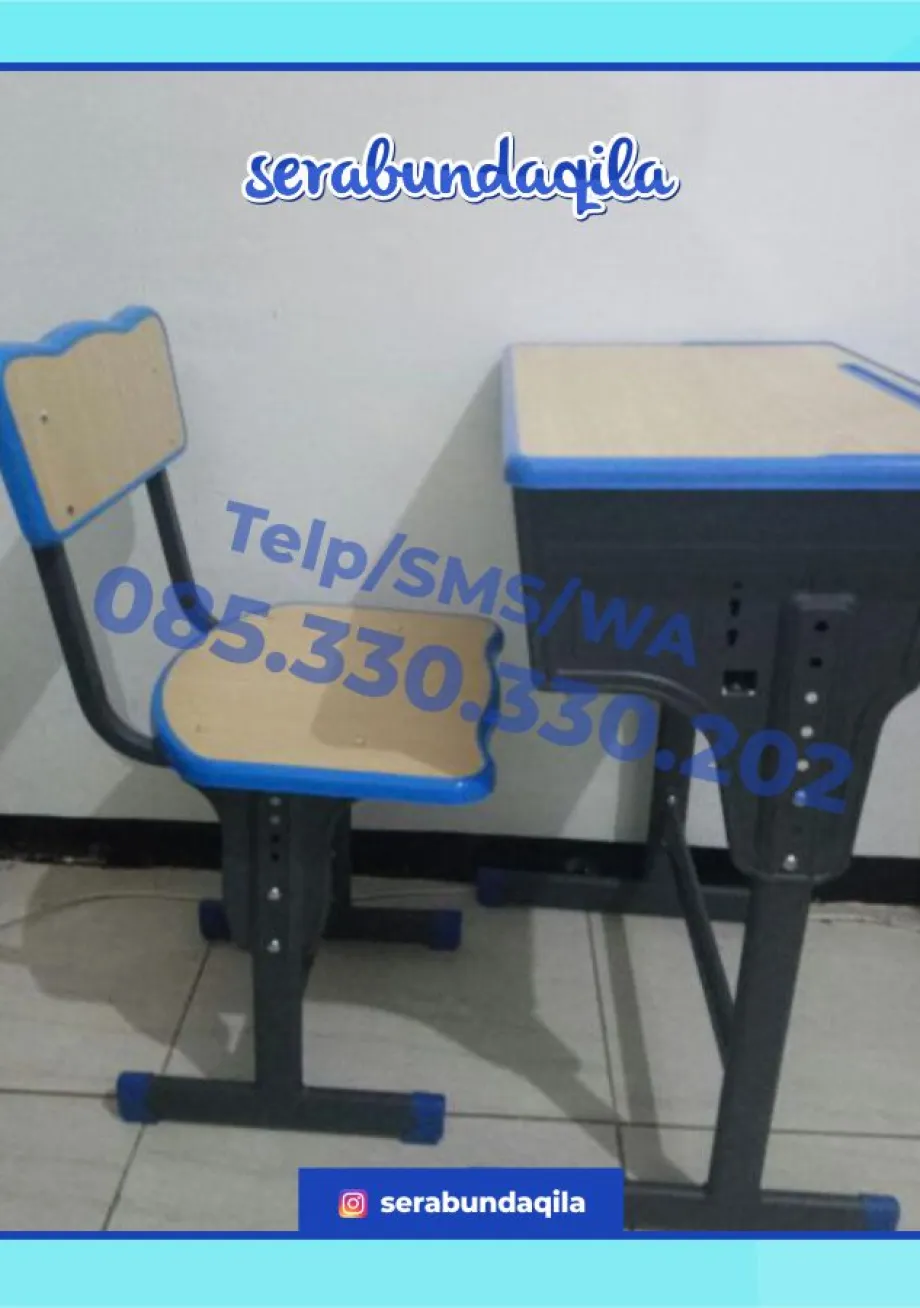 Alat Peraga Sekolah Lainnya D10 Meja Kursi Sekolah Rangka Besi Untuk SD/SMP / SMA 2 ~item/2022/4/8/meja_kursi_sekolah_d_10a_kontak