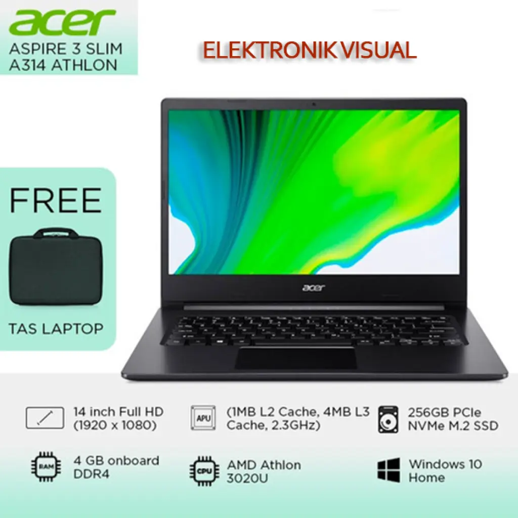 ACER ASPIRE 3 SLIM A314 ATHLON 3020
