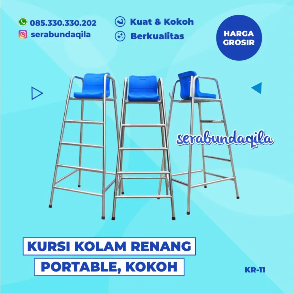 Kursi Penjaga Kolam Renang KR11 Murah