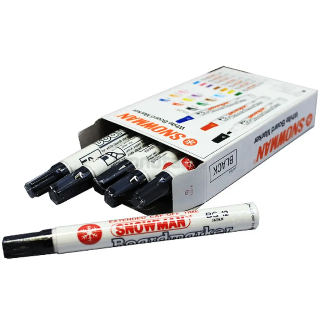 Snowman BG12 Whiteboard Spidol