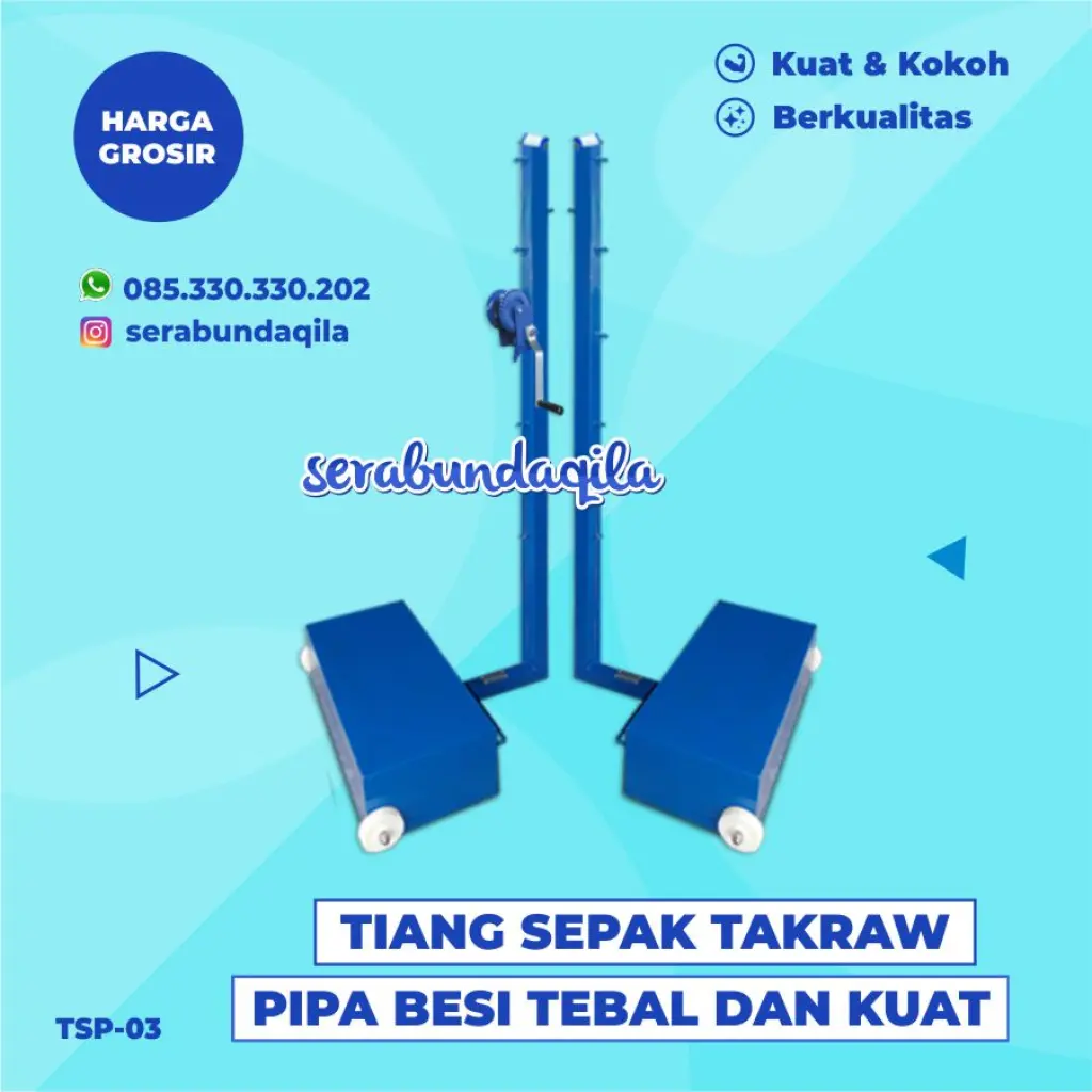 Tiang Sepak Takraw TSP03 Murah Promo Hemat