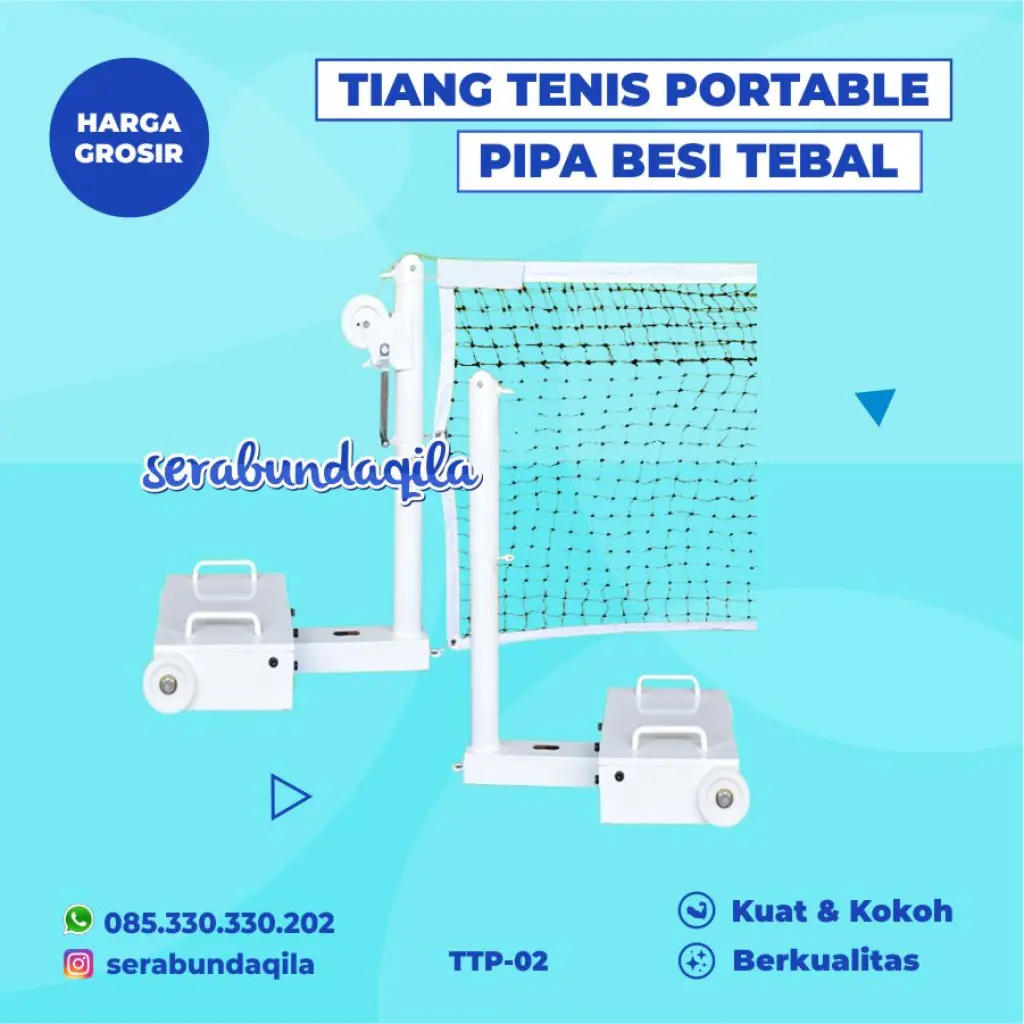 Tiang Tenis Portable TTP02 Murah Harga Grosir