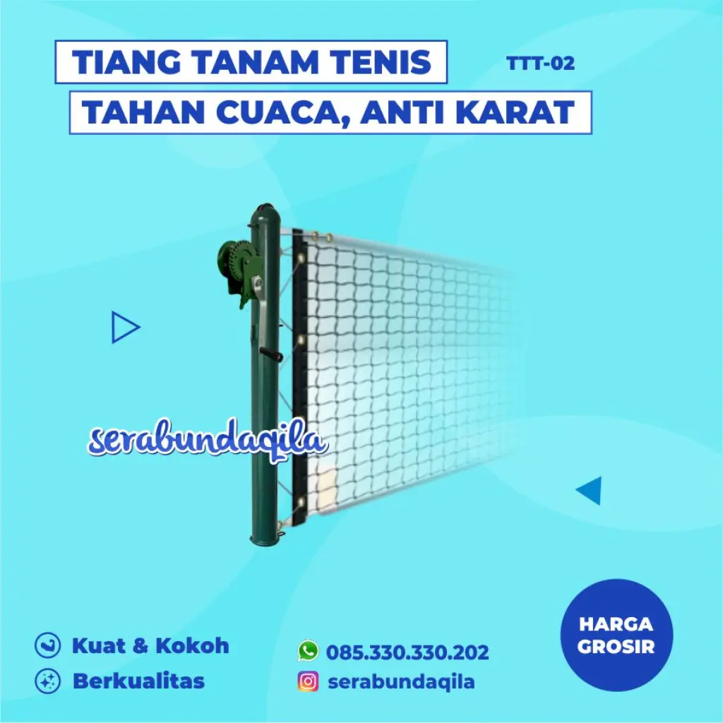 Tiang Tenis Tanam TTT02 Grosir Murah