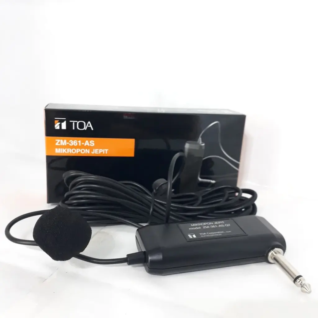Microphone Jepit  Mic Kancing New ZM361 TOA