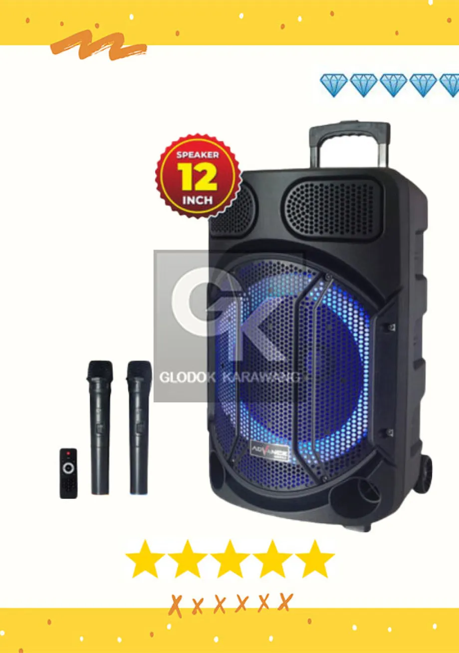 Speaker Speaker Portable 12 Inch K1203 Advance 1 ~item/2022/7/14/k1203_1