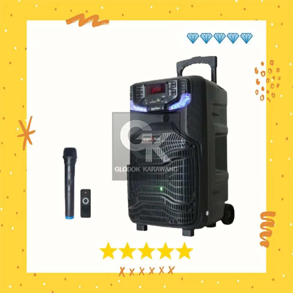 Speaker Portable 12 Inch K1204 Advance