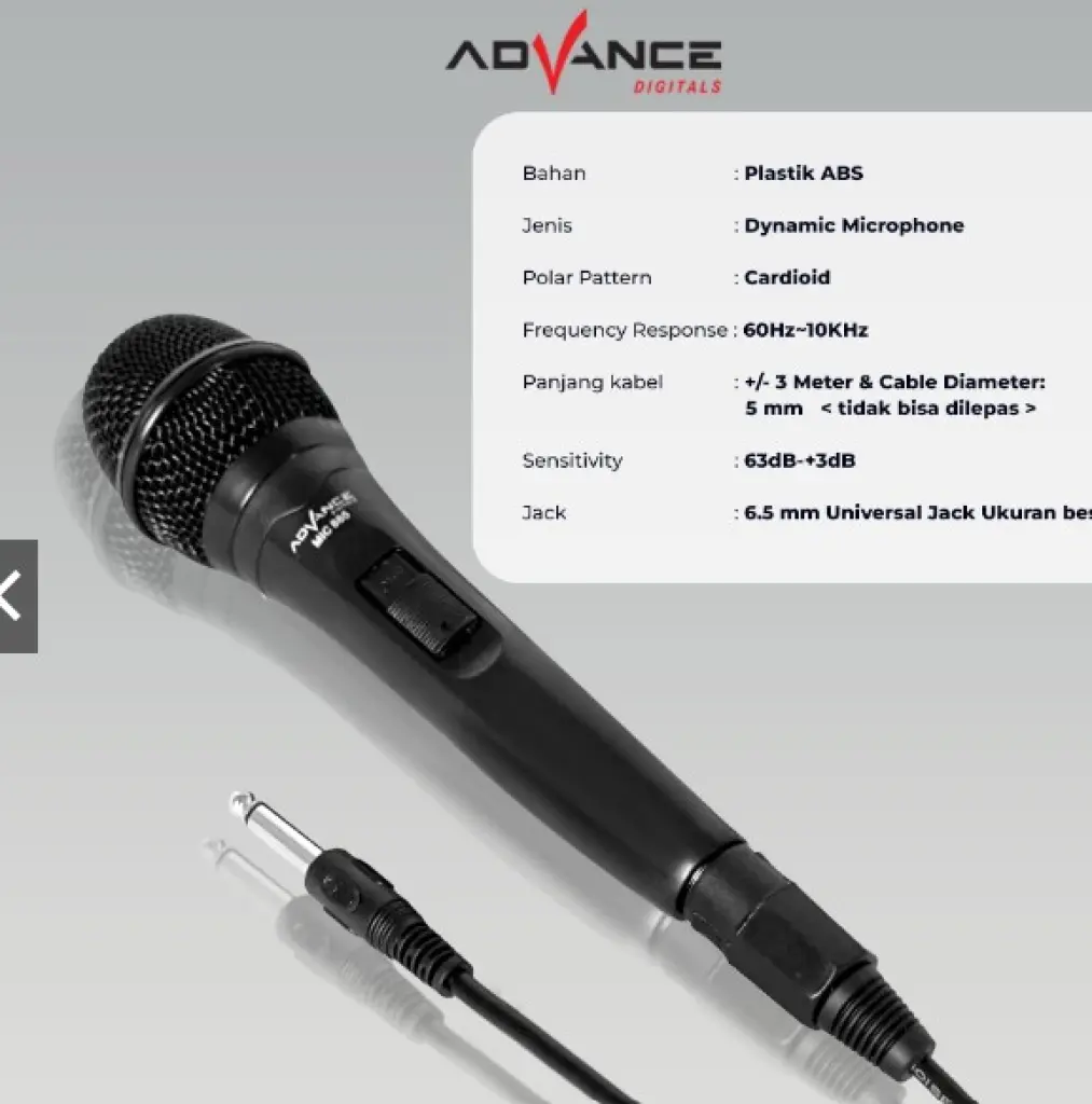 ELC MICROPHONE KABEL ADVANCE