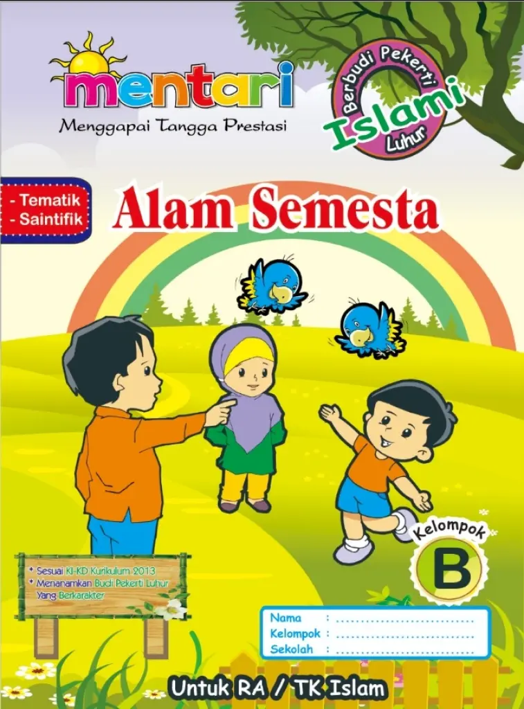 MENTARI TEMA ISLAMI ALAM SEMESTA B