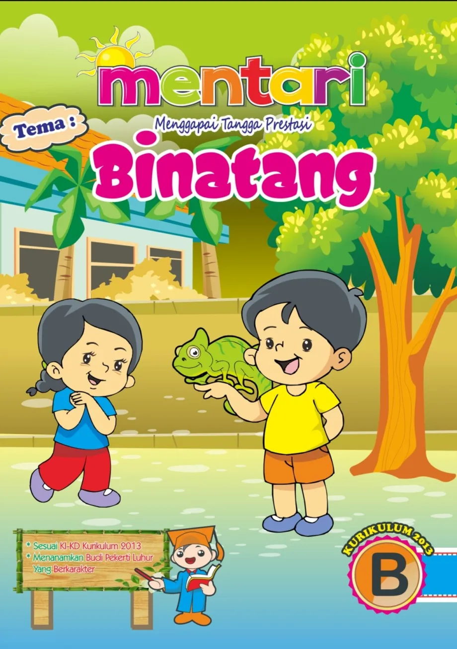 Buku Tulis Sekolah MENTARI TEMA BINATANG B 1 ~item/2022/9/16/binatang_b