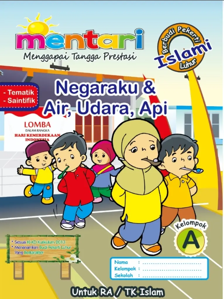 MENTARI TEMA ISLAMI NEGARAKU  AIR UDARA  API A