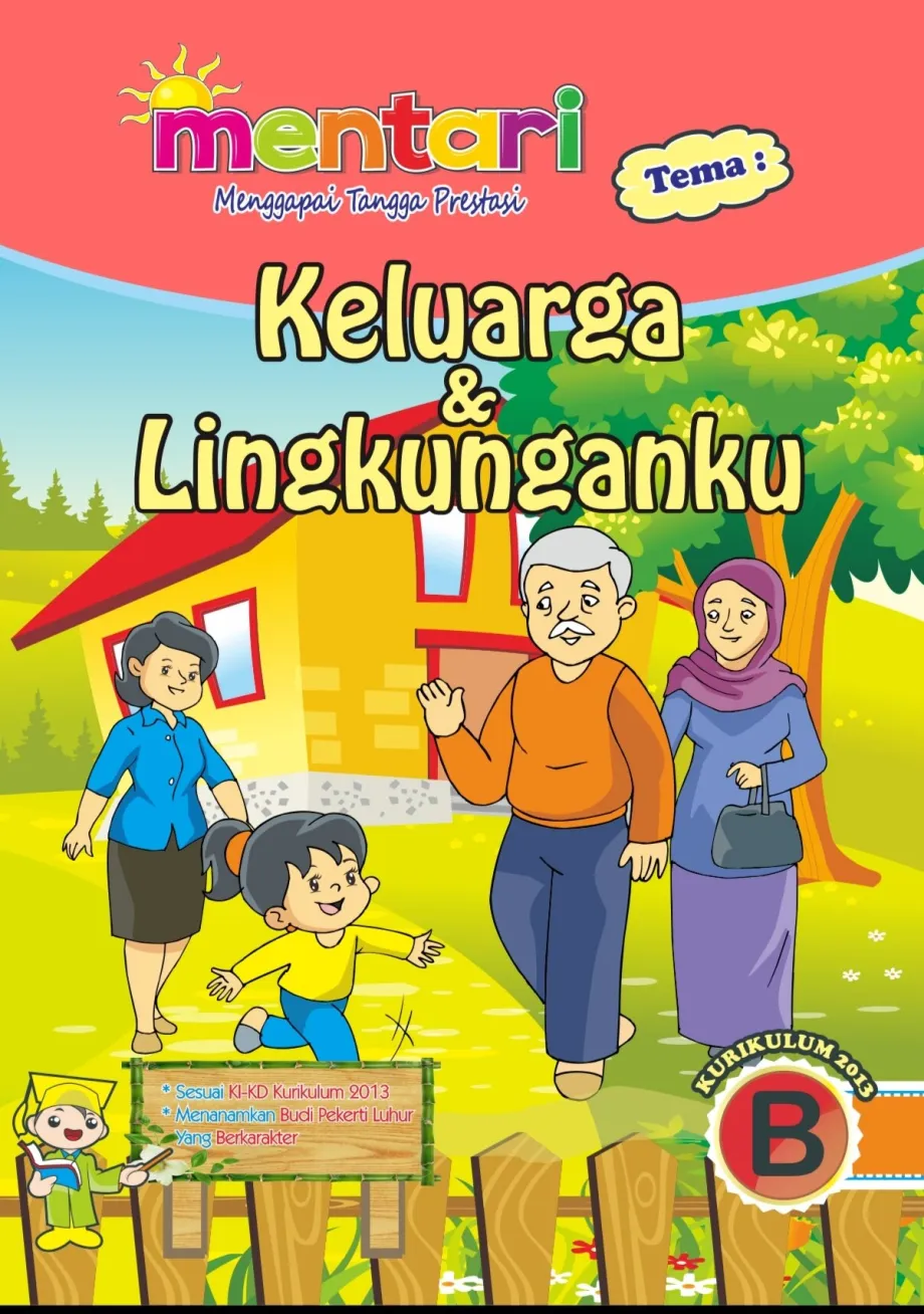 Buku Tulis Sekolah MENTARI TEMA KELUARGA & LINGKUNGANKU B 1 ~item/2022/9/16/keluarga_b