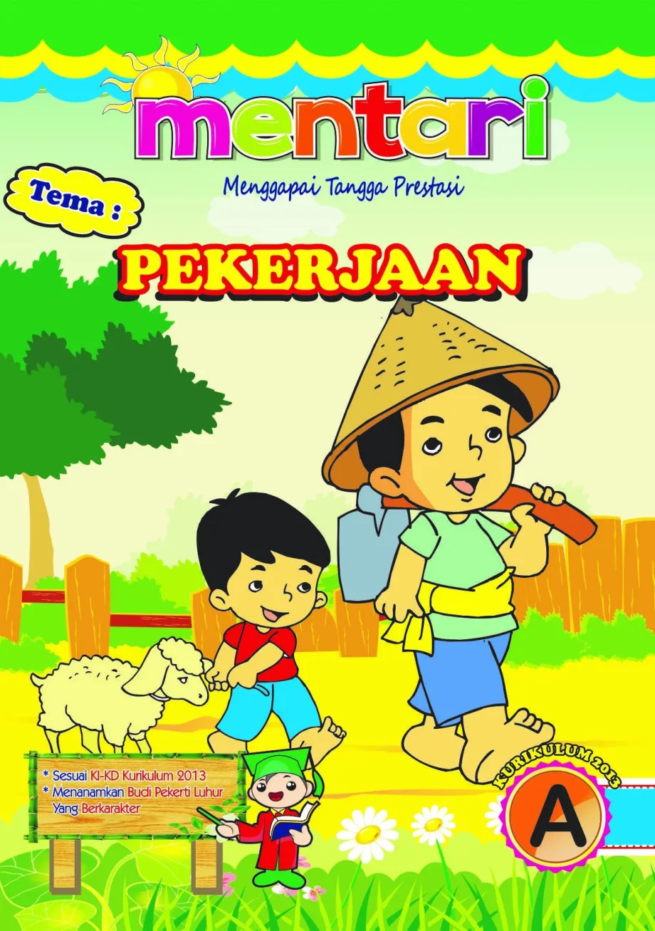 Buku Tulis Sekolah MENTARI TEMA PEKERJAAN A 1 ~item/2022/9/16/pekerjaan_a