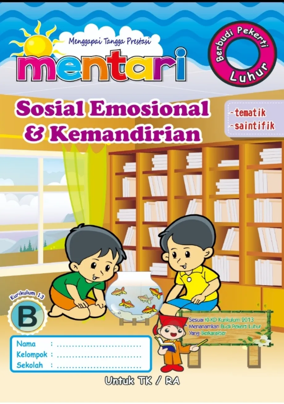 Buku Tulis Sekolah MENTARI SOSIAL EMOSIONAL & KEMANDIRIAN TAHUNAN B 1 ~item/2022/9/16/sosem_tahunan_b
