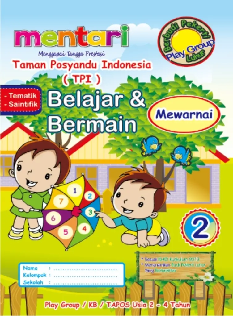 MENTARI TAPOS 2 BELAJARDAN BERMAIN