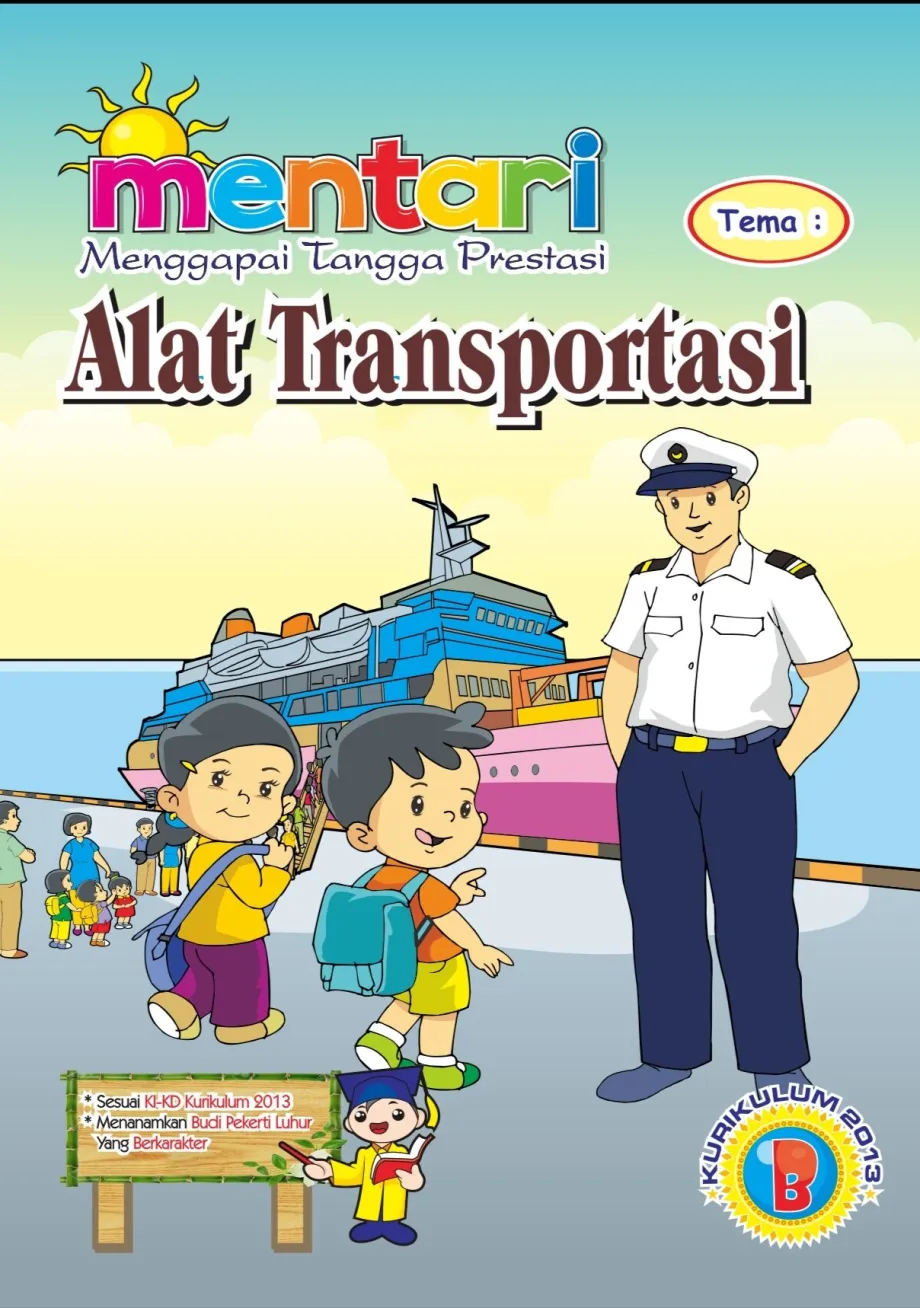 Buku Tulis Sekolah MENTARI TEMA ALAT TRANSPORTASI B 1 ~item/2022/9/16/transportasib