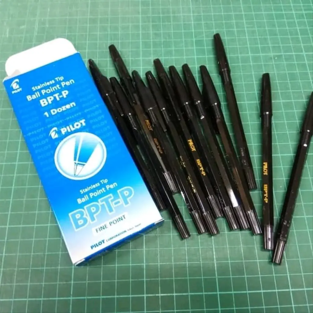 ATS BOLPOINT HITAM MERK PILOT 1 PACK