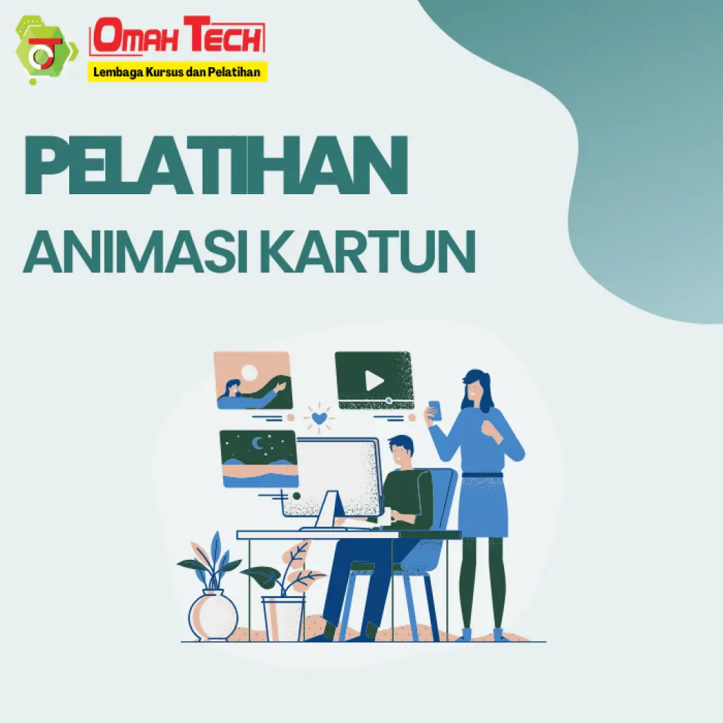 Pelatihan Animasi Kartun Siswa SDMI dan SMPMTs