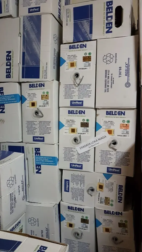 KABEL LAN UTP cat5  cat 5  cat5e  cat5e BELDEN ORIGINAL 1583A  Abuabu