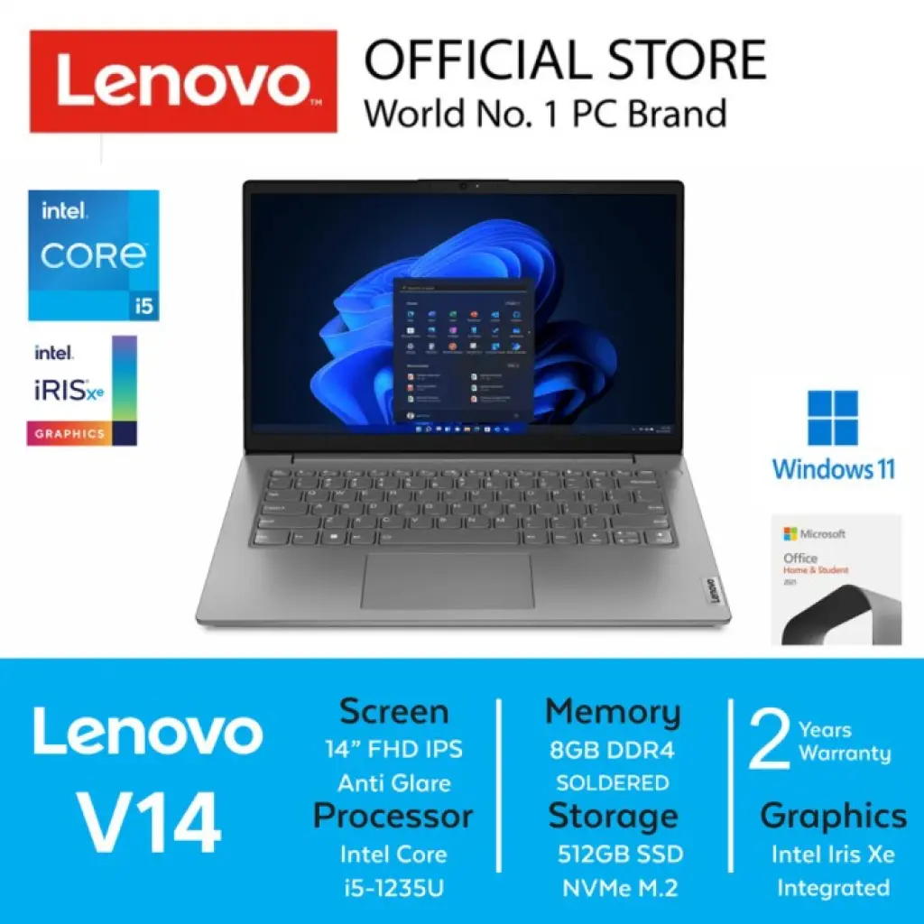 LENOVO  V14 G3 N9ID  Iron Grey  Intel Core i31215U