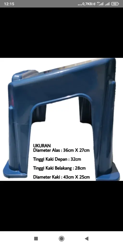 Meja Mengaji Lekar Plastik